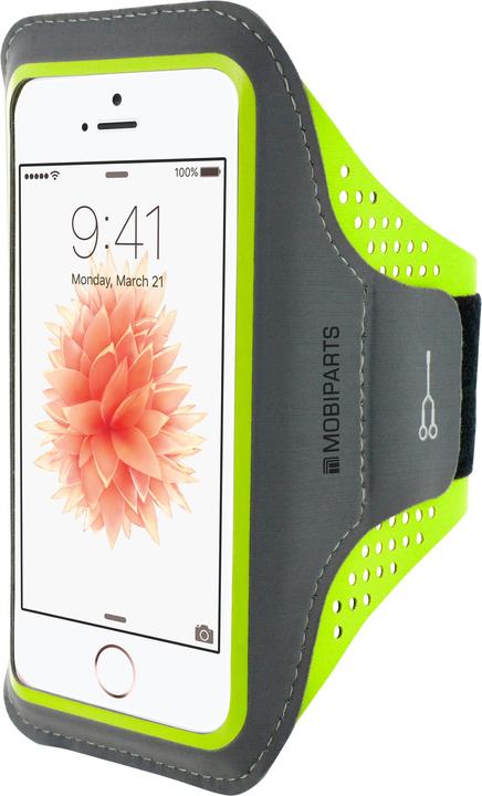 Mobiparts Comfort Fit Sport Armband Apple iPhone 5/5S/SE Neon Green