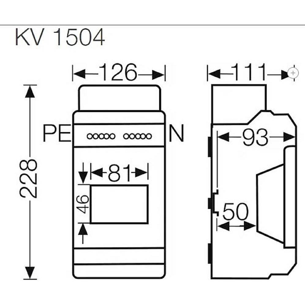 Thumbnail - Hensel, Verteilerschrank, Kleinverteiler