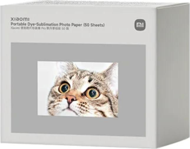 Produktbild Xiaomi Portable Dye-Sublimation Photo Paper (50 Stk.)