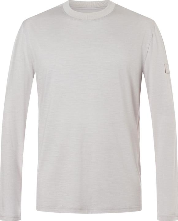 Gris, white stone melange