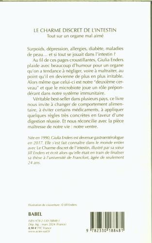 Image du produit Babel Le charme discret de l'intestin : tout sur un organe mal aimé... (Français, Enders Jill, Enders Giulia, 2024)
