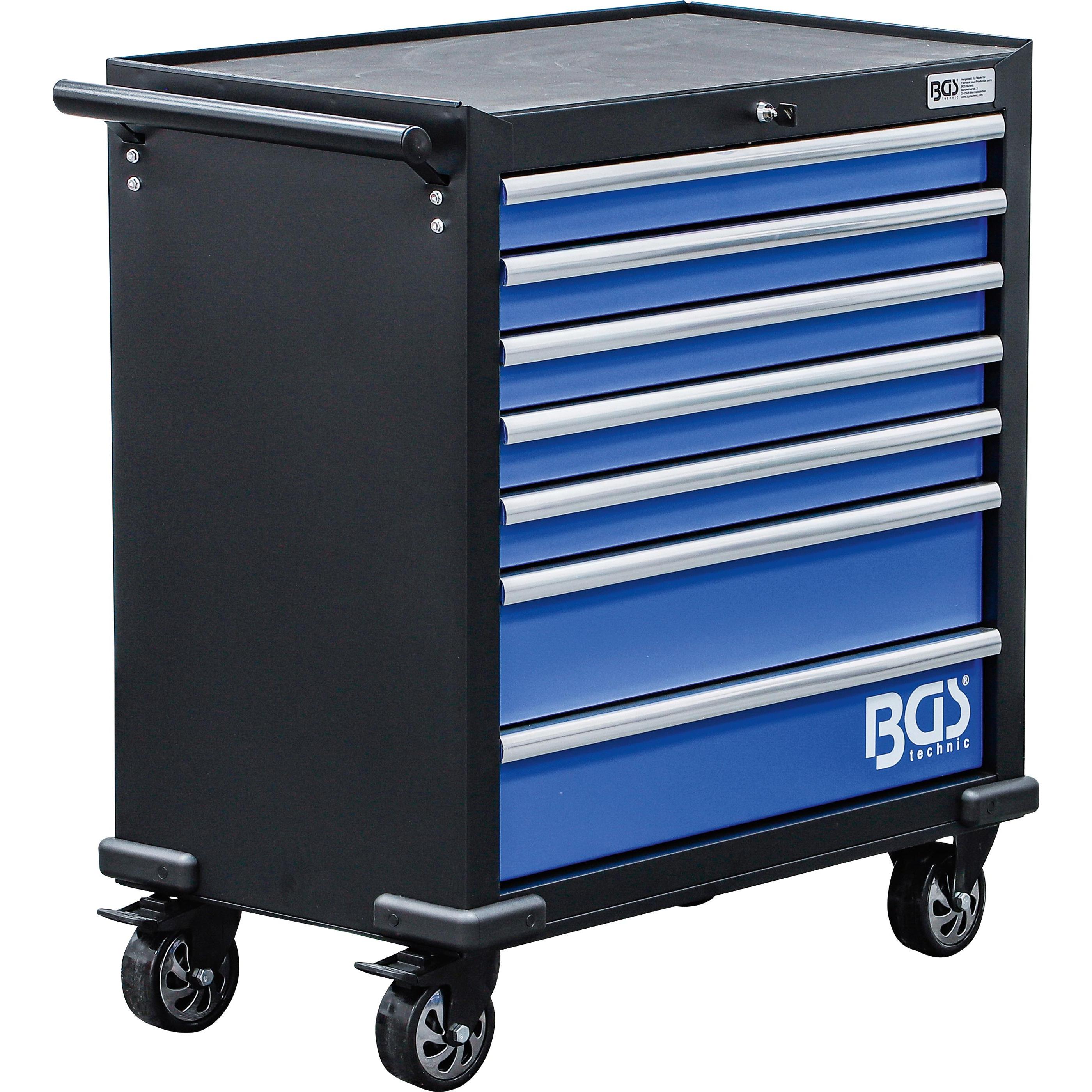 BGS, Werkzeugwagen + Montagewagen, Werkstattwagen XL 7 Schubladen leer (7 x)