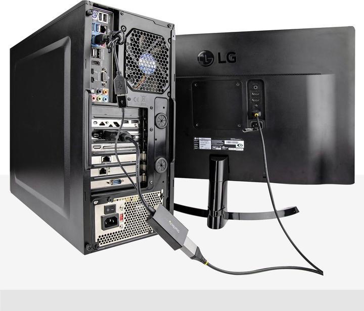 Image du produit StarTech Dvi Vers L'Adaptateur De Port D'Affichage (DVI, 5.80 cm)