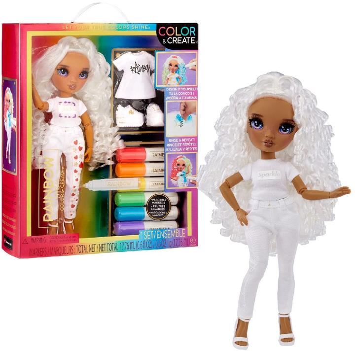 Actual product image MGA Rainbow High Color & Create- Lila