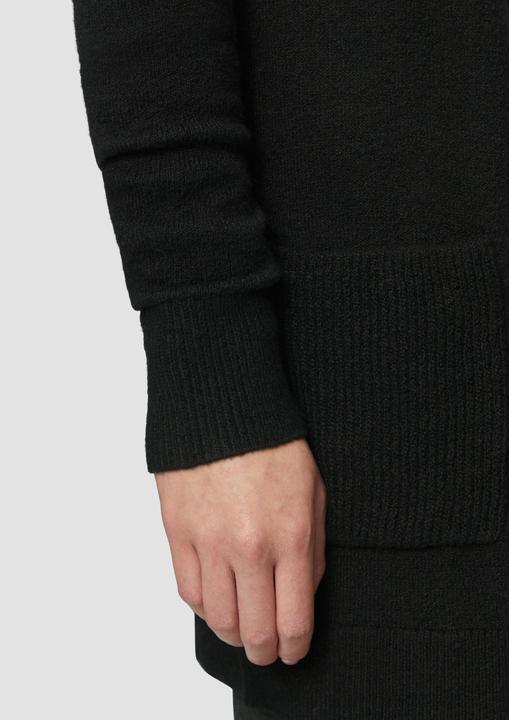 Actual product image S.Oliver Strickjacke Lange Strickjacke mit Rippbündchen (40)