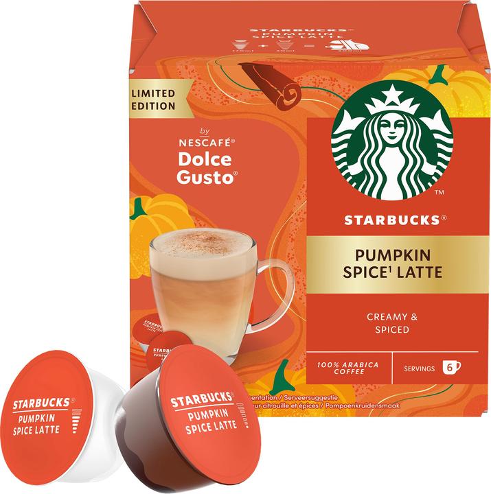 Immagine prodotto Starbucks Latte alla spezia di zucca di Nescafé Dolce Gusto (6 x Porta.)