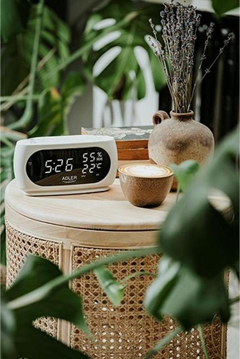 Produktbild Adler Budzik AD 1186 white