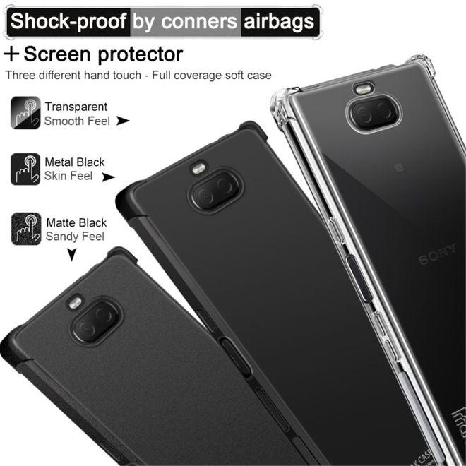 Actual product image Imak TPU plastic case with protective glass (Sony Xperia 10 Plus)