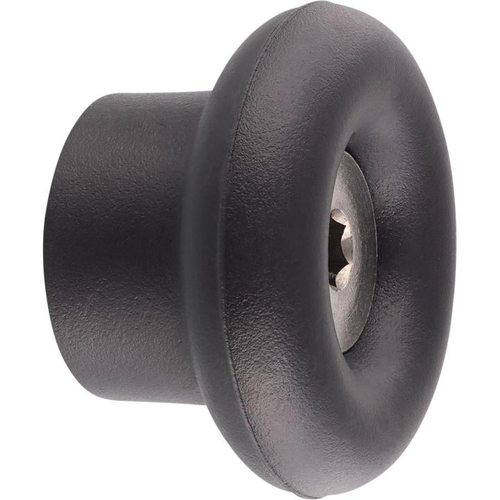 Actual product image Wagner System design yourself coat hook DOT GH 0201 with 1 hook black, 1 pc.