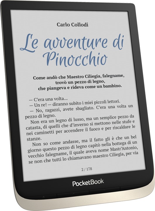 Actual product image PocketBook InkPad Color (7.80", 16 GB, Moon Silver)