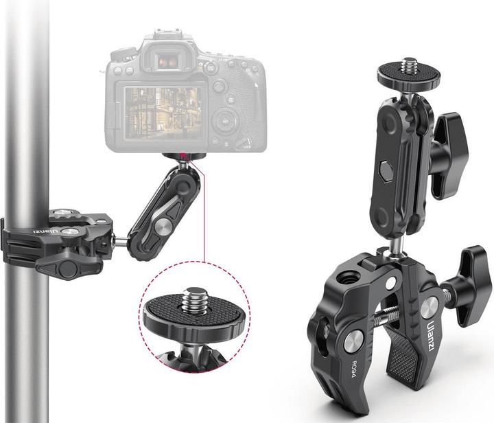 Productafbeelding Ulanzi UURig Multifunctionele Superklem Aluminium Legering (Statiefklem)