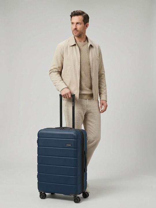 Produktbild Saxoline Miami 4 Rollen Trolley M 65 cm mit Dehnfalte (70 l)