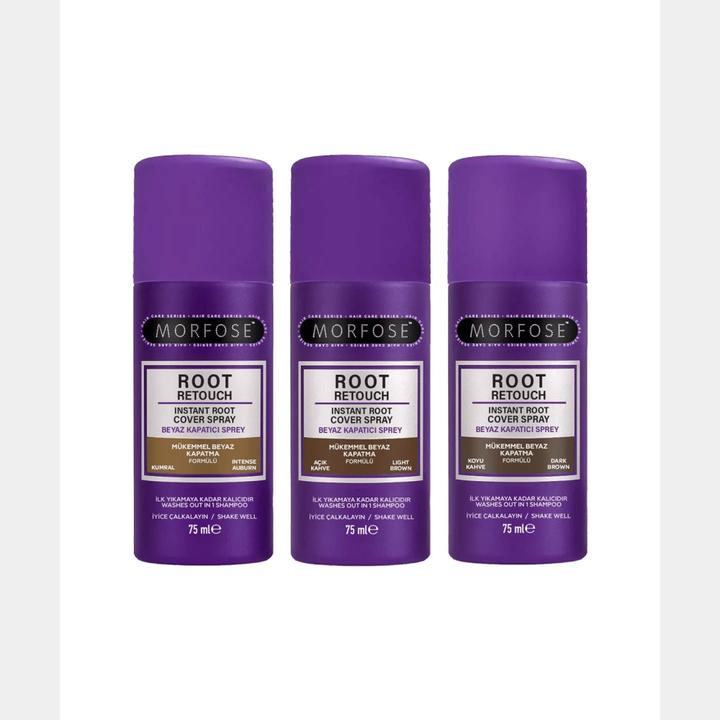 Image du produit Morfose Root Concealer Spray – Marron Clair (75 ml) (75 ml)