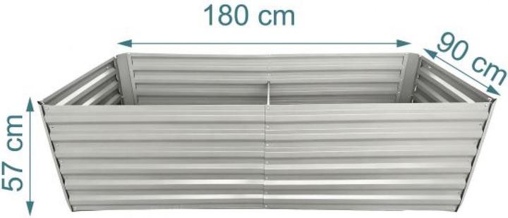 Actual product image Relaxdays raisedbed