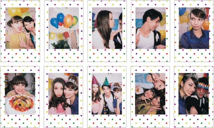 Actual product image Fujifilm Instax Mini Film Candy Pop (Instax Mini)