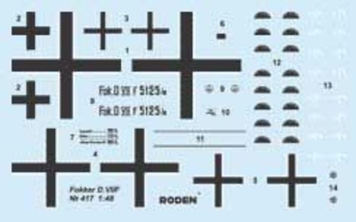 Image du produit Roden Fokker D.VII F (late)