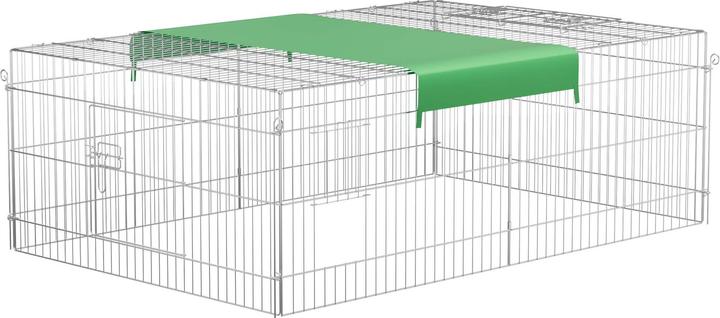 Actual product image Wiltec Outdoor enclosure cover 216x116x65cm small animal enclosure run outdoor enclosure