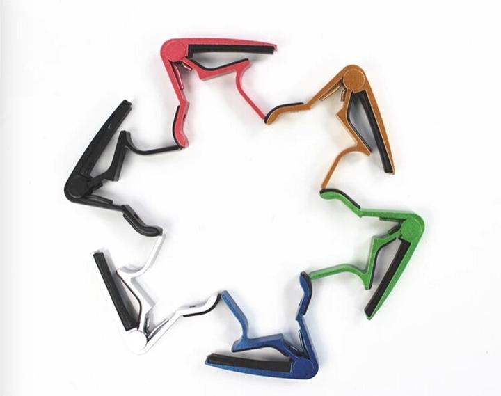 Actual product image JTI Guitar capo - Green (Capo)
