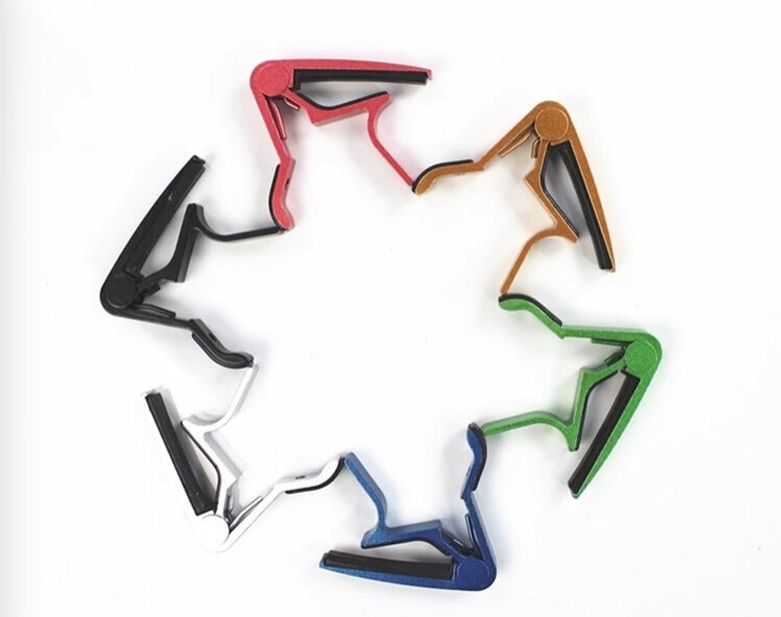 Image du produit JTI Capodastre pour guitare - Vert (Capo)