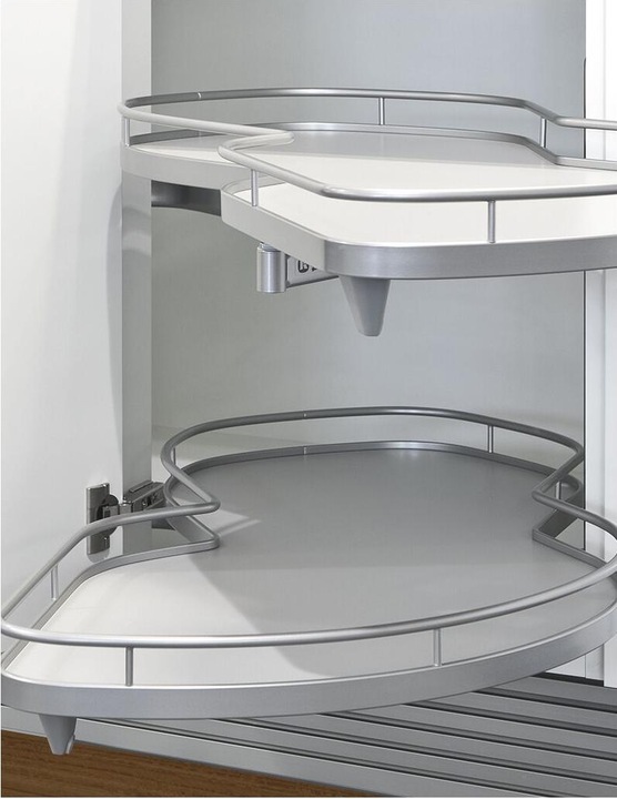 Produktbild Kesseböhmer Le Mans II Eckschrank-Schwenkauszug grau 400 rechts (1 Stk.)