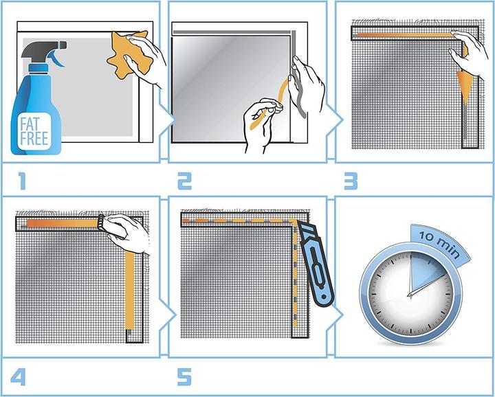 Image du produit Windhager Moustiquaire élastique (130 x 150 cm)