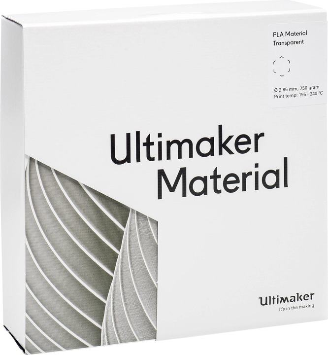 Produktbild Ultimaker Filament (PLA, 2.85 mm, 750 g, Transparent)