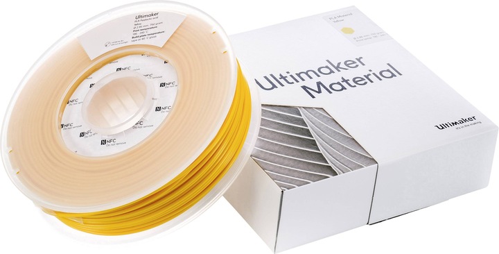 Produktbild Ultimaker Filament (PLA, 2.85 mm, 750 g, Gelb)