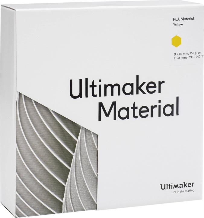 Produktbild Ultimaker Filament (PLA, 2.85 mm, 750 g, Gelb)