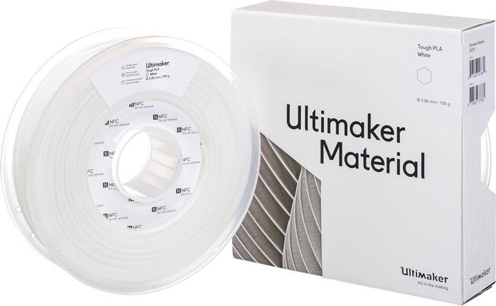 Produktbild Ultimaker Filament (Tough PLA, 2.85 mm, 750 g, Weiss)