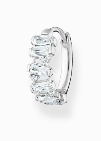 Immagine prodotto Thomas Sabo Pietre bianche creole argento (Argento 925)