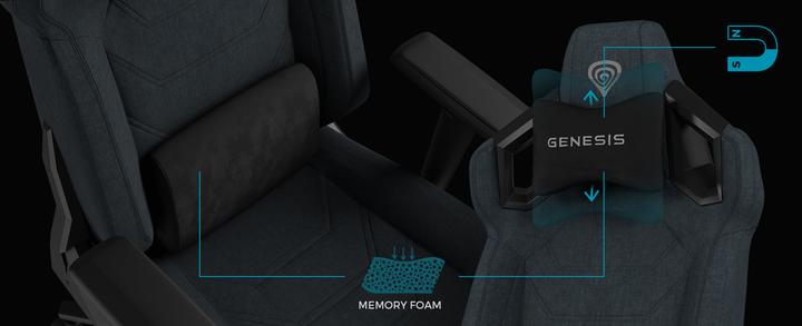 Actual product image Genesis Computer chairs / desks Gaming Chair | Nitro 800 | Grey