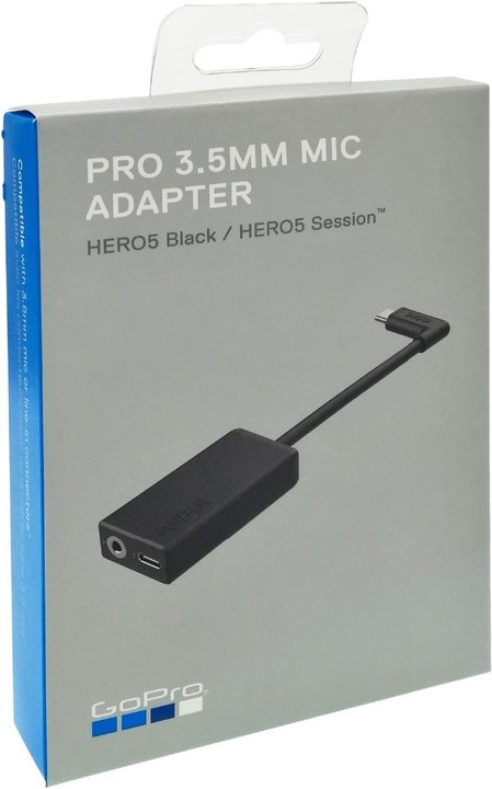 Produktbild GoPro Pro 3.5mm Mikrofonadapter (hero 5, Hero 5 Session, Hero 7)