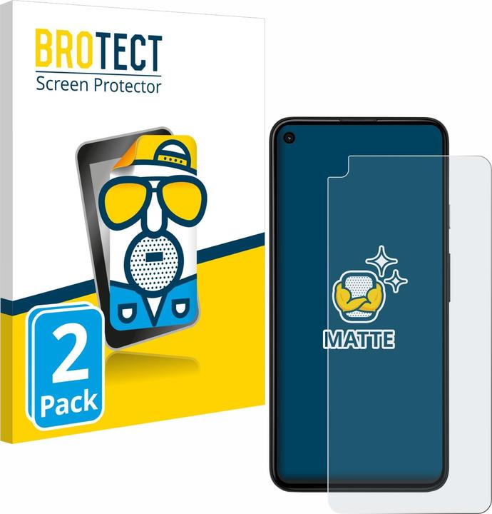 Produktbild BROTECT Entspiegelungs-Schutzfolie Displayschutz Matt (2 Stück, Google Pixel 4a 5G)