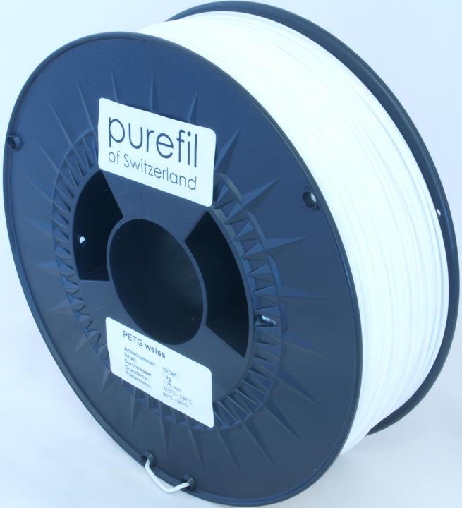Productafbeelding Purefil Draad (PETG, 1.75 mm, 1000 g, Wit)