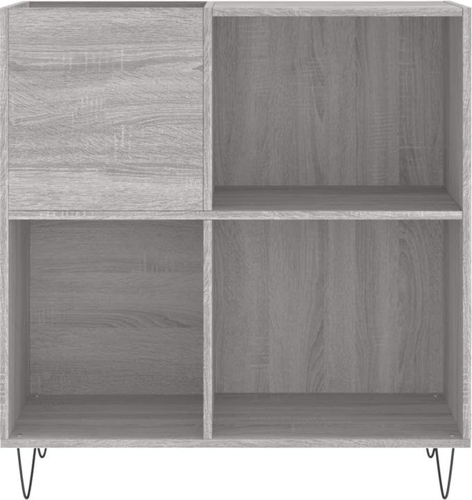 Image du produit VidaXL Plattenschrank Grau Sonoma 84,5x38x89 cm Holzwerkstoff