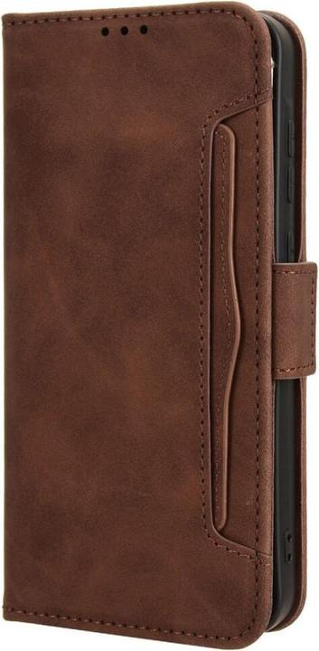 Actual product image Cover-Discount Galaxy A55 - Case with many card slots brown (Samsung Galaxy A55)