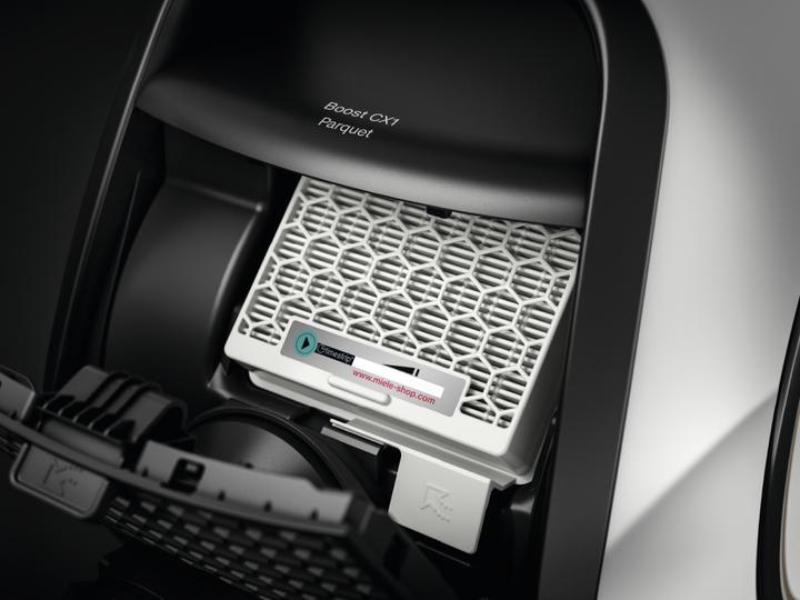 Produktbild Miele Boost CX1 Parquet PowerLine Bagless Vacuum Cleaner, white