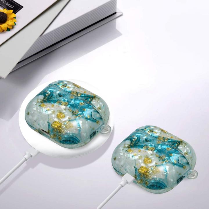 Produktbild König Design Schutz Hülle für Apple AirPods Pro Tasche Case Cover Etuis 360 Grad Bumper Motiv