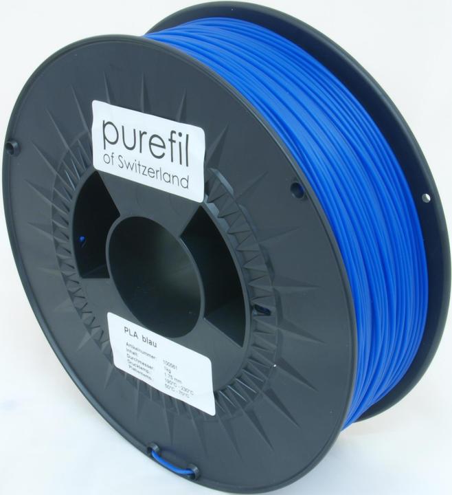 Image du produit Purefil Filament (PLA, 1.75 mm, 1000 g, Bleu)