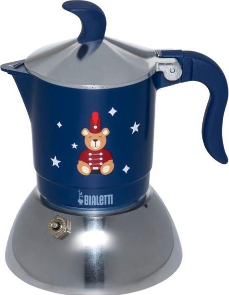 Produktbild Bialetti Fiamm Ind 2 Tassen, Orsetto Blau, Materialtyp: Metall (2 Tassen)