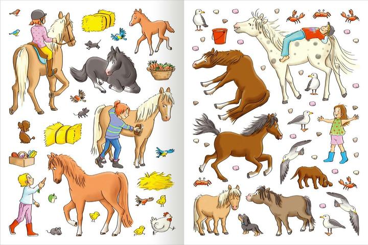 Produktbild Erstes Stickern - Reiterhof