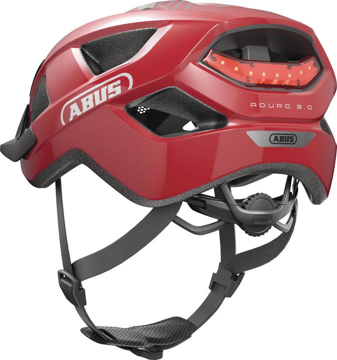 Produktbild Abus Aduro 3.0 LED blaze red M (52 - 58 cm)