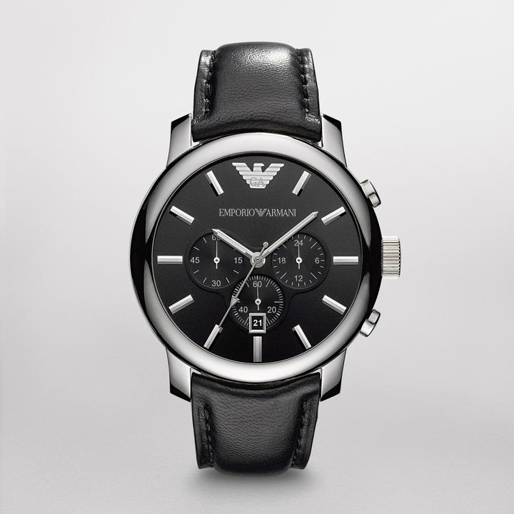 Actual product image Emporio Armani Maximus (Analogue wristwatch, Chronograph, 47 mm)