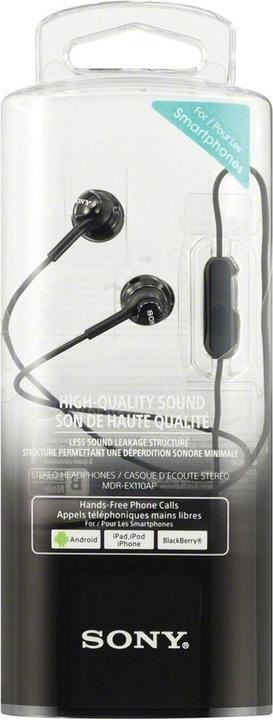 Image du produit Sony Mdr-Ex110ap (Filaire)