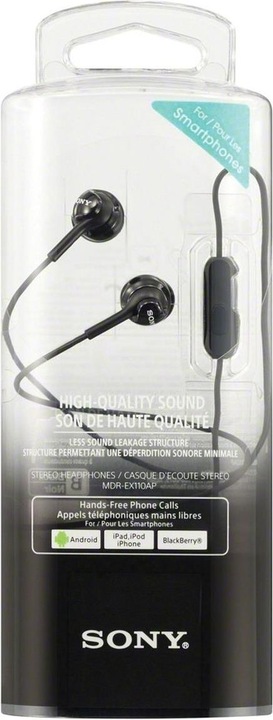 Produktbild Sony Mdr-Ex110ap (Kabelgebunden)