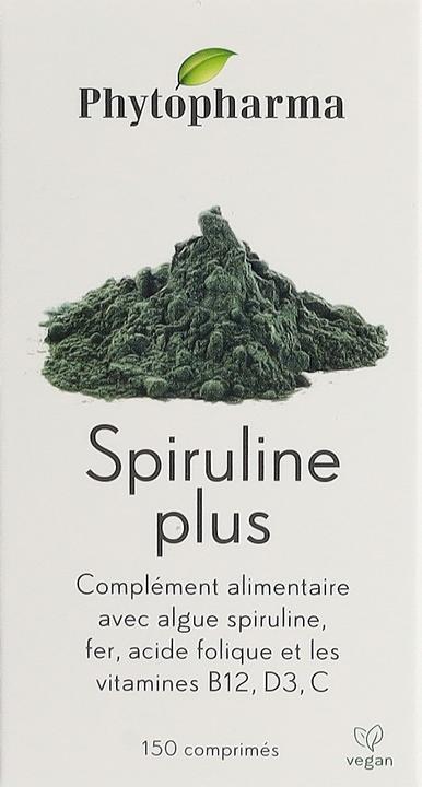 Actual product image Phytopharma Spirulina Plus Tablets (1 Piece, Pills, 140 g)