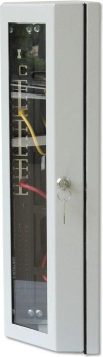 Techly I-CASE FL-09-BGT Rack 9U Wandmontiertes Regal (9 HE, 19 Zoll Rack)