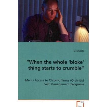 'When the whole 'bloke' thing starts to crumble', Fachbücher