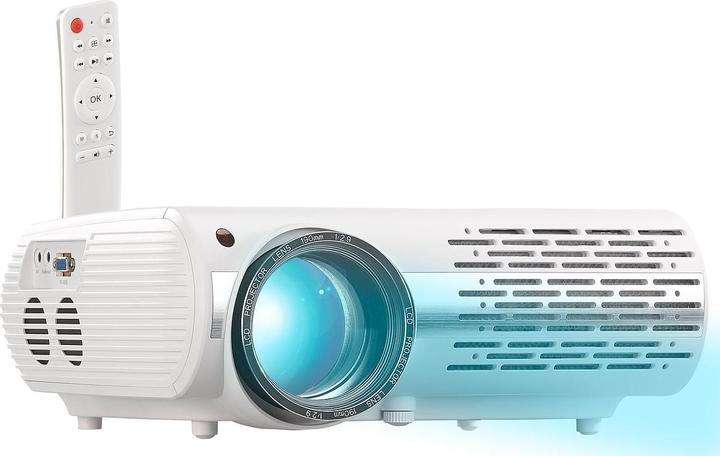Image du produit SceneLights Projecteur LCD Full-HD LED avec lecteur multimédia (Full HD, 3000 lm)