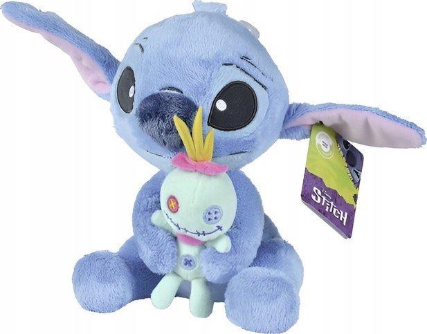 Immagine prodotto Simba 6315877004X06 Disney Stitch con Scrump 25 cm Peluche con licenza ufficiale, morbido cha
